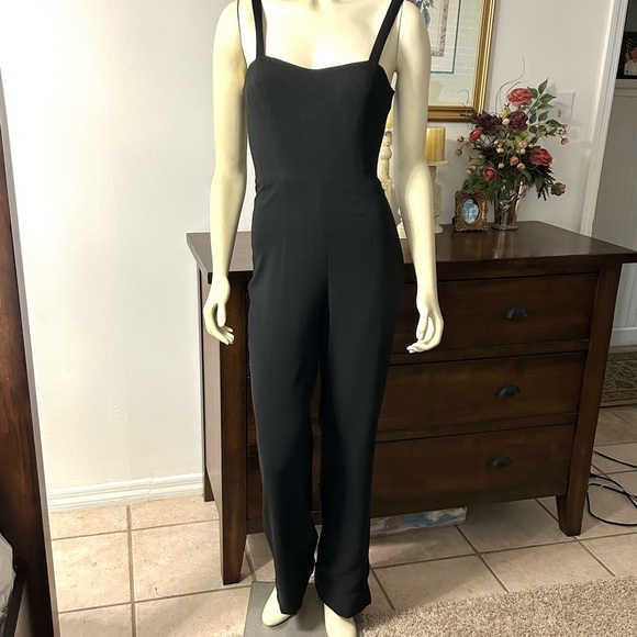 DRESS THE POPULATION Sleek & Elegant Black Evening Jumper Size Small - Picture 3 of 10